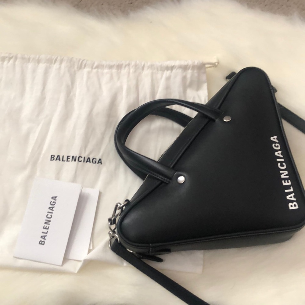 *SOLD* Balenciaga Triangle Duffle Bag